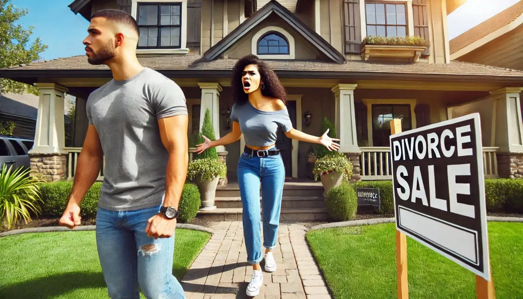 fast home sale during a divorce.