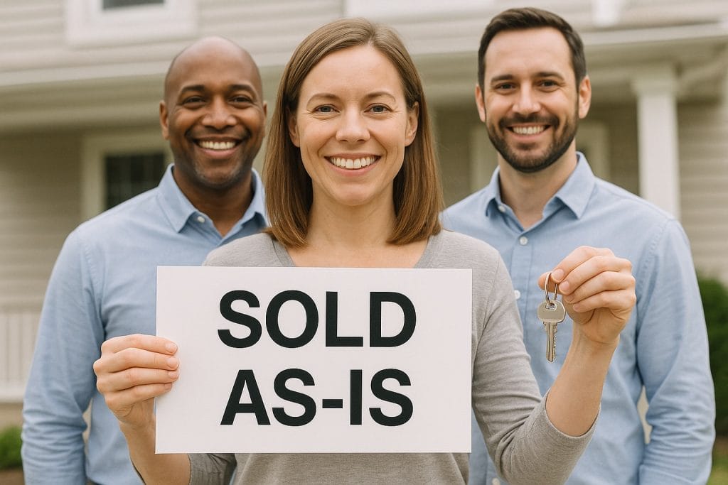 Sell your house as-is in Baltimore